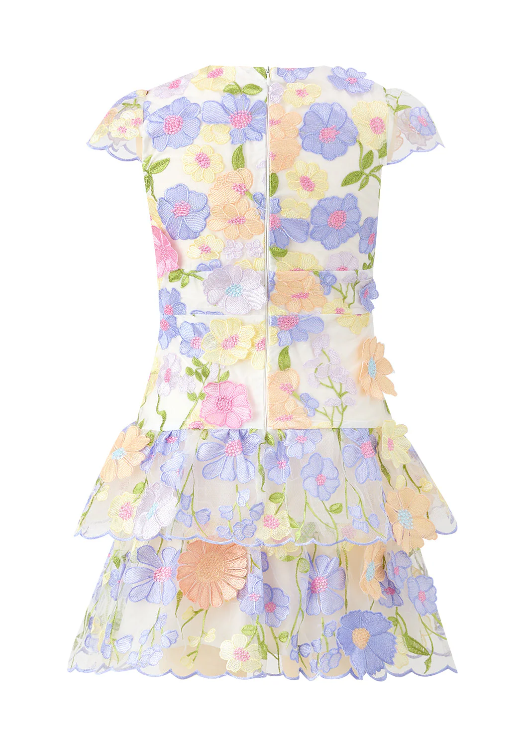 Amara Embroidered Dress - Image 3