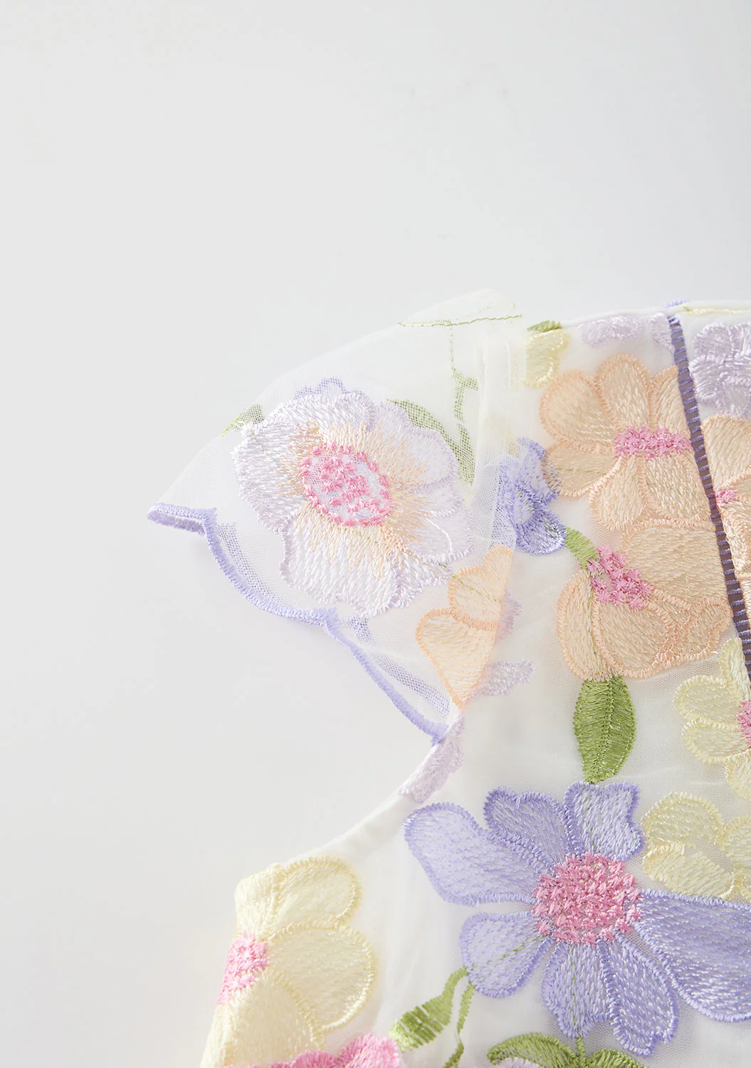 Amara Embroidered Dress - Image 4