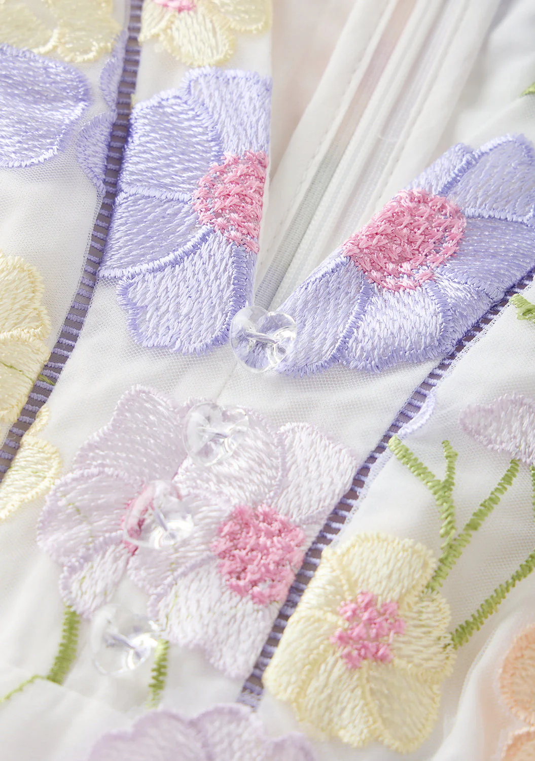 Amara Embroidered Dress - Image 5