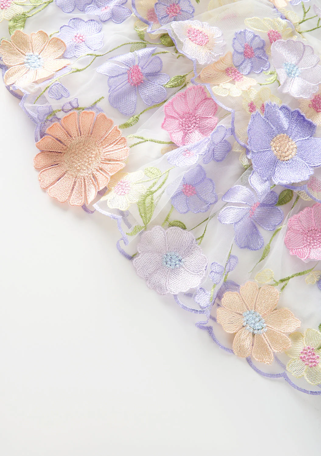 Amara Embroidered Dress - Image 8