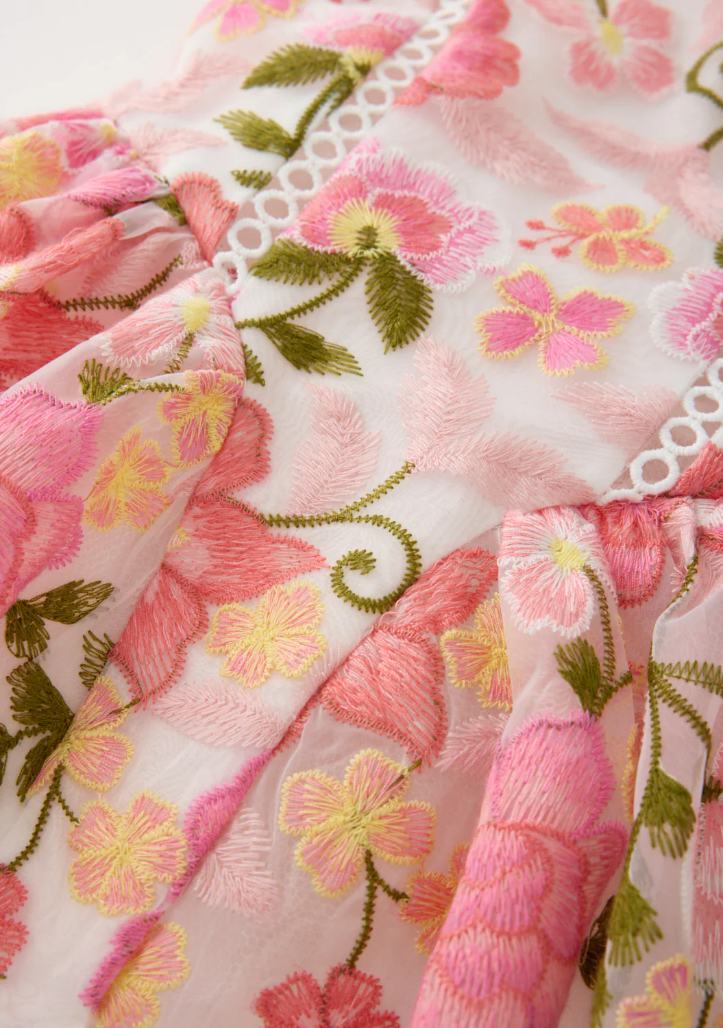 Avery Embroidered Mini Dress (Baby) - Image 5