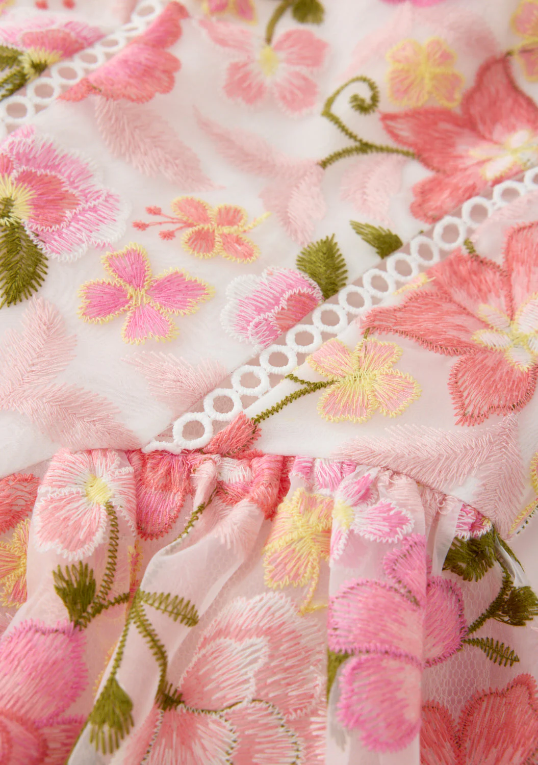 Avery Embroidered Mini Dress (Baby) - Image 6