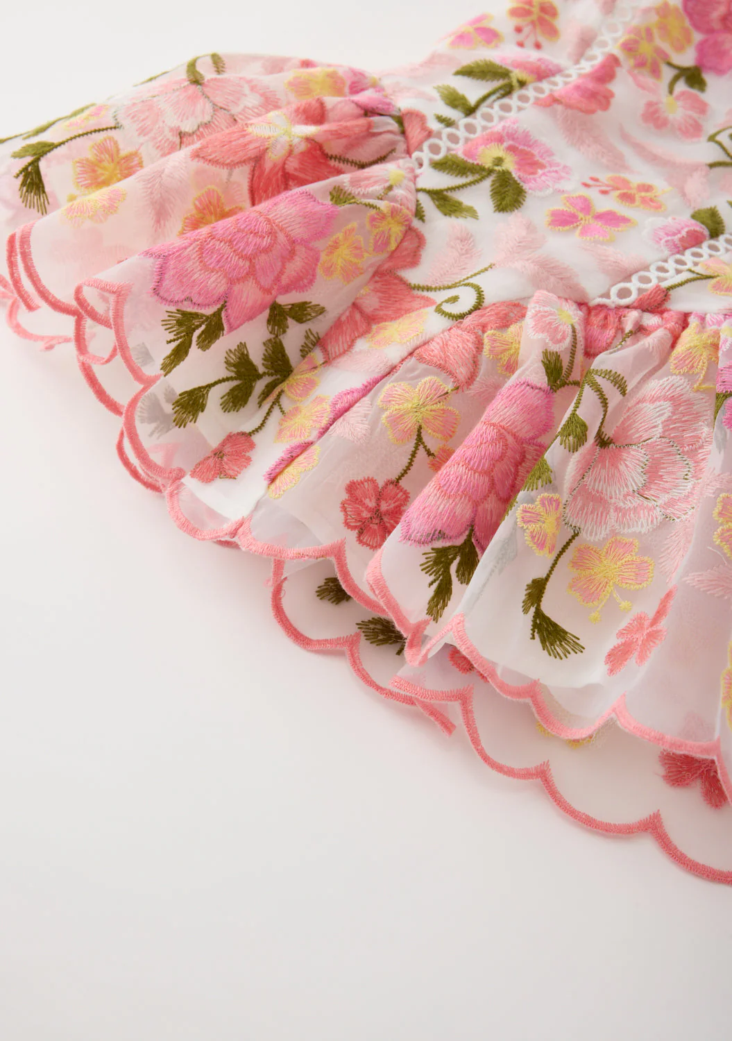 Avery Embroidered Mini Dress (Baby) - Image 7