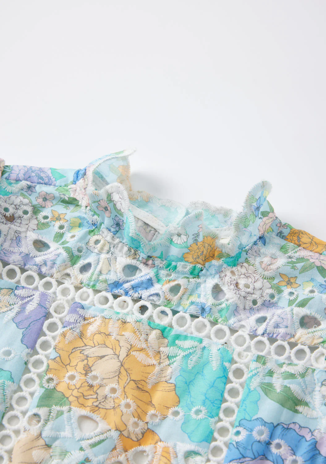 Azure Embroidered Frill Dress (Baby) - Image 4