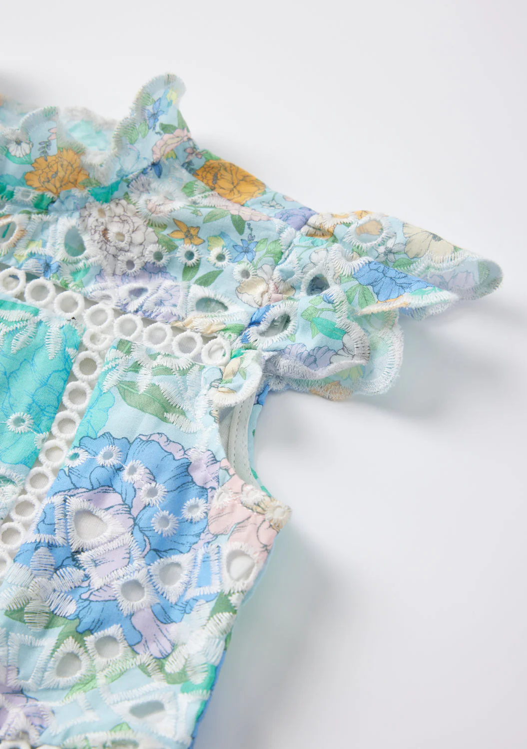 Azure Embroidered Frill Dress (Baby) - Image 5