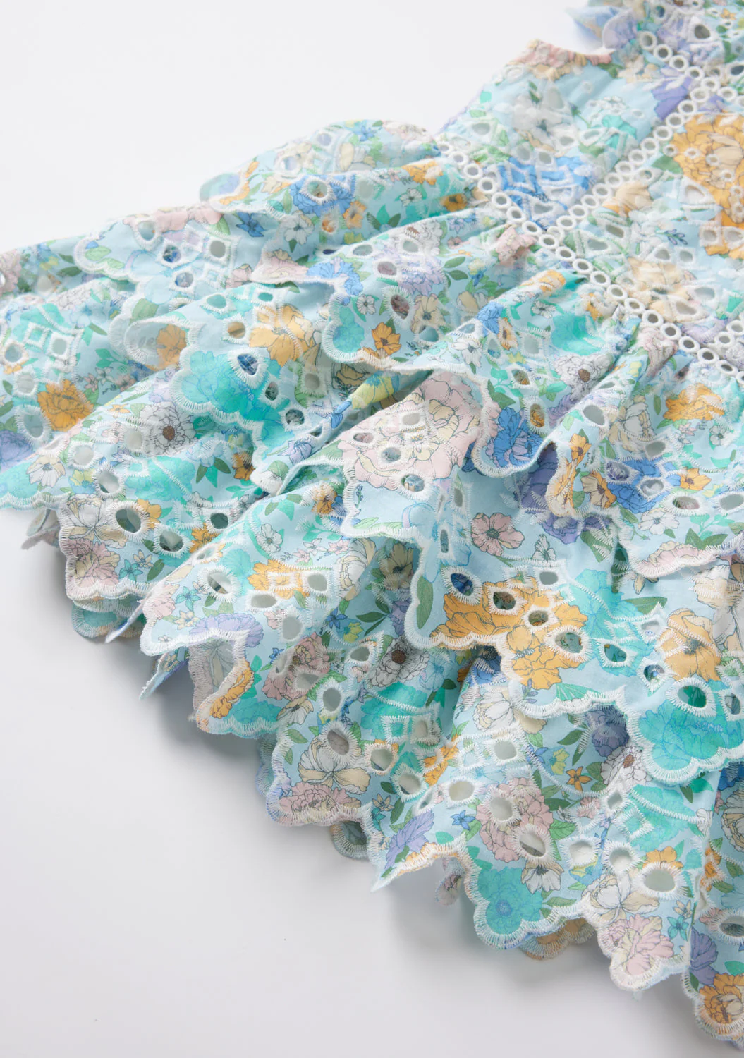 Azure Embroidered Frill Dress (Baby) - Image 6