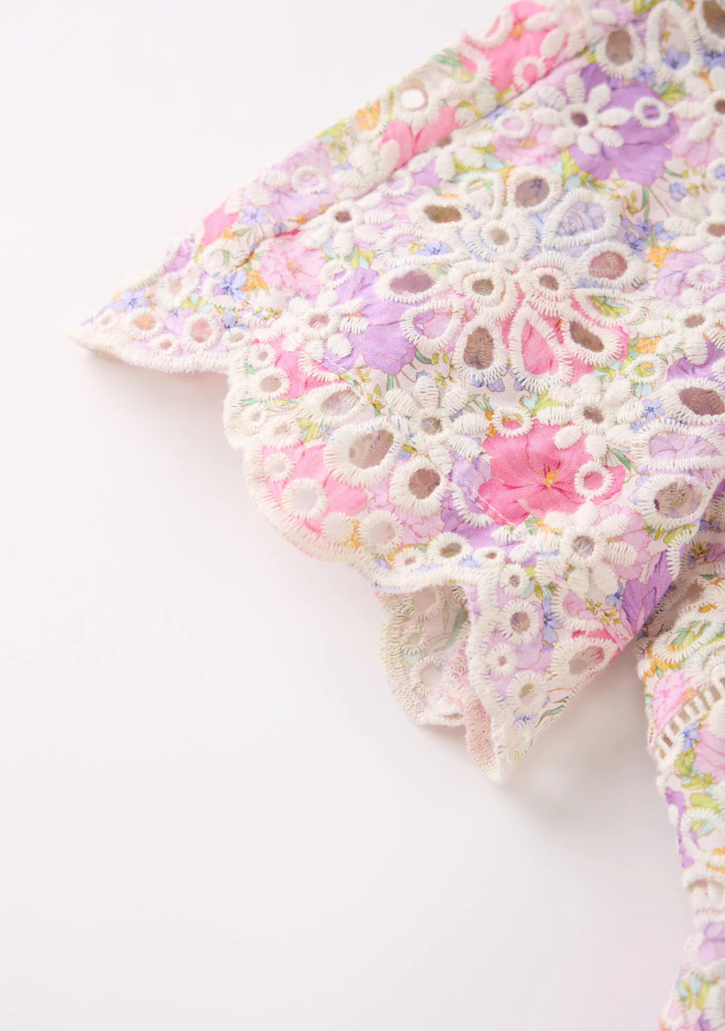 Charlotte Embroidered Mini Dress - Image 5