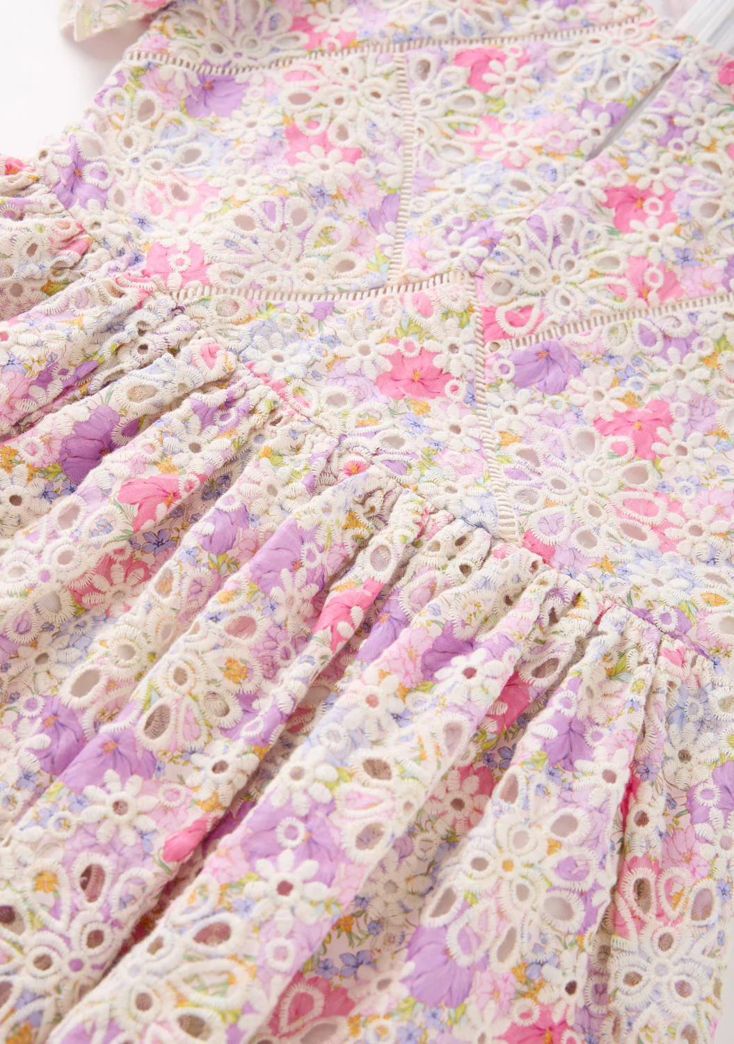 Charlotte Embroidered Mini Dress - Image 6