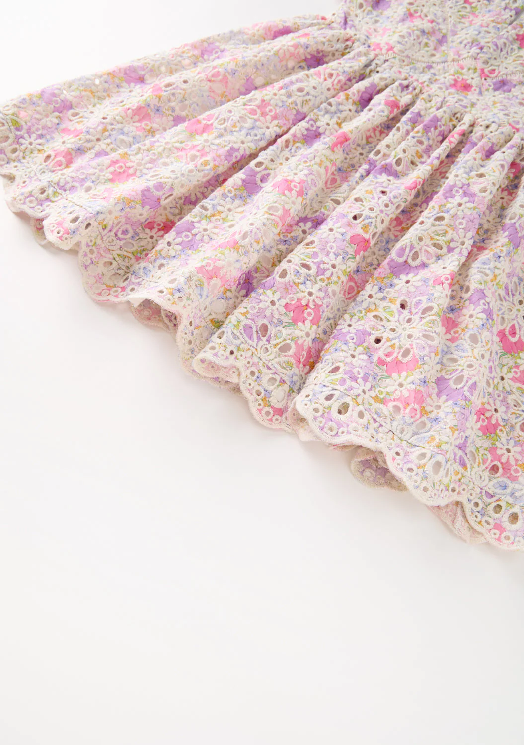 Charlotte Embroidered Mini Dress - Image 7