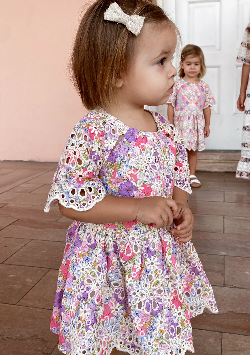 Charlotte Embroidered Mini Dress (Baby) - Image 13