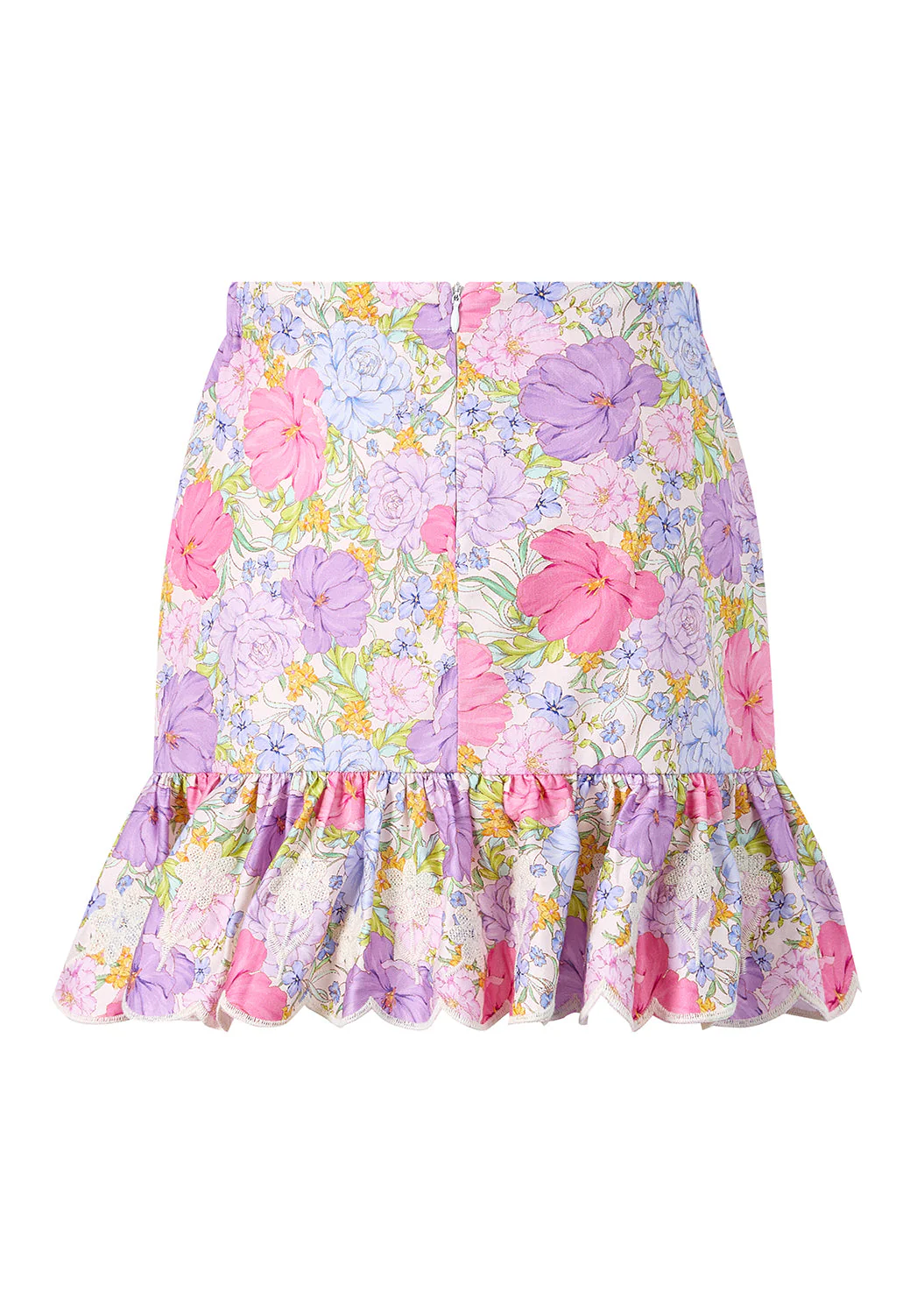 Charlotte Embroidered Mini Skirt - Image 4