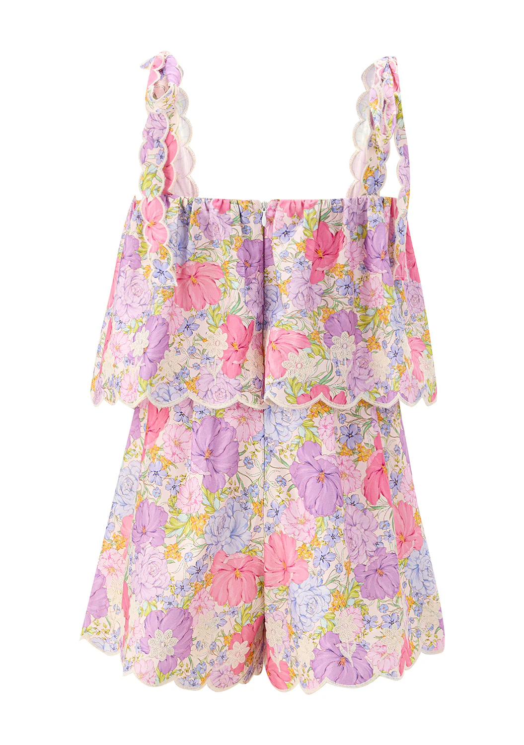 Charlotte Embroidered Romper - Image 3