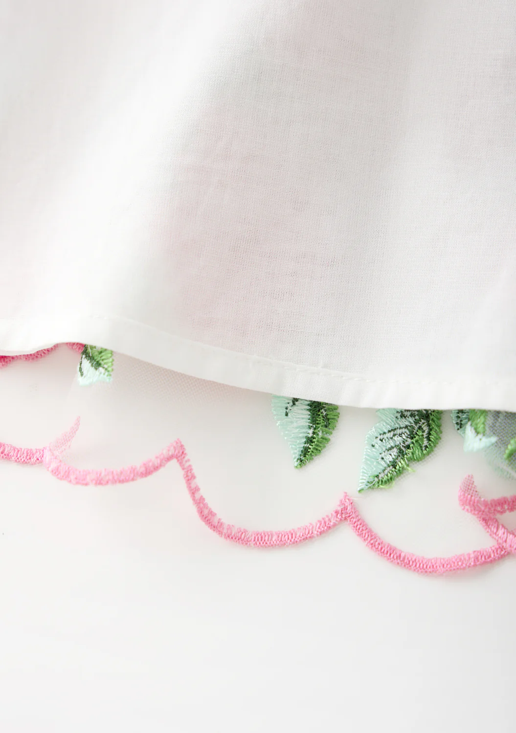 Clara Embroidered Mini Dress - Image 8