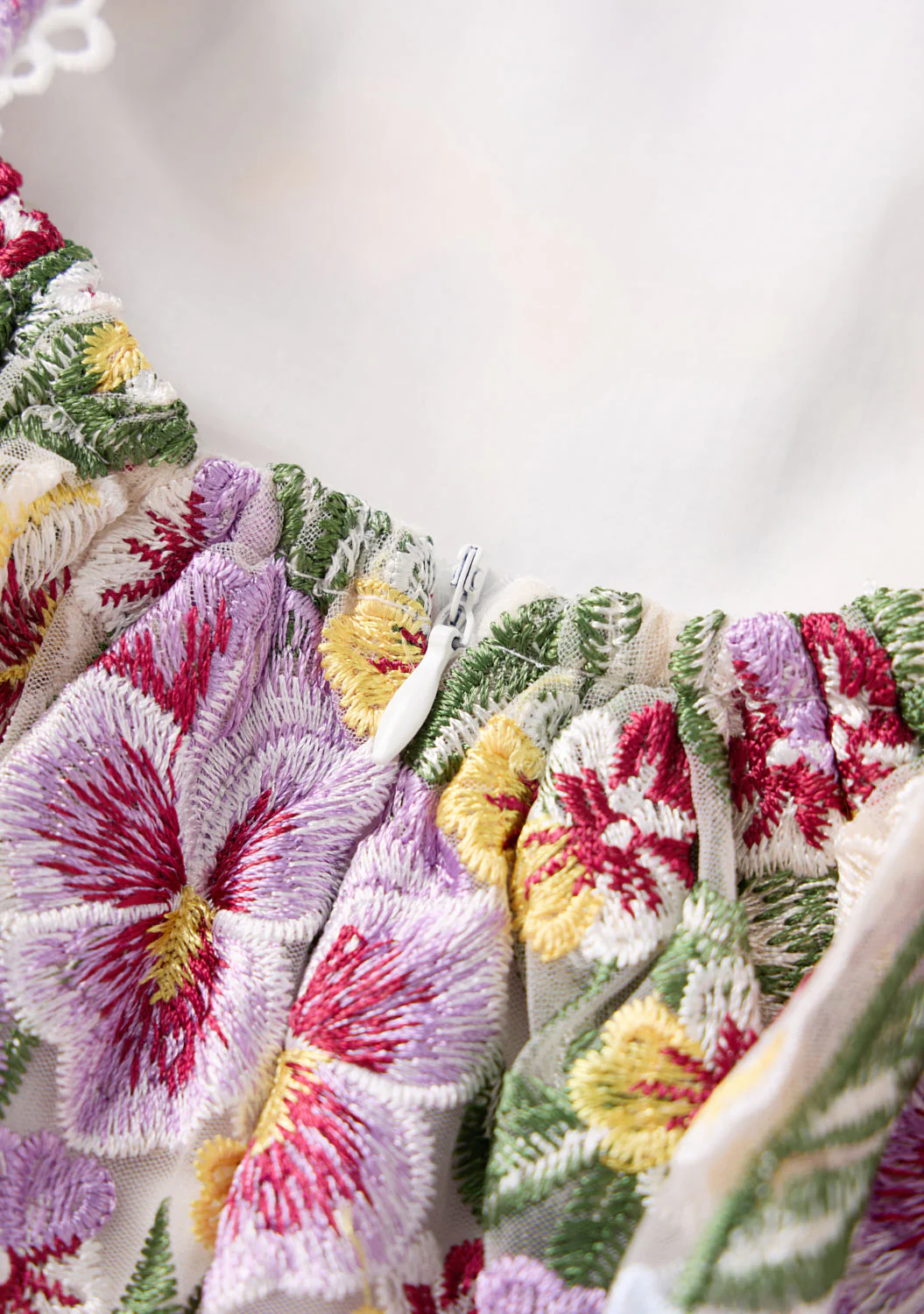 Claudia Embroidered Mini Dress - Image 11