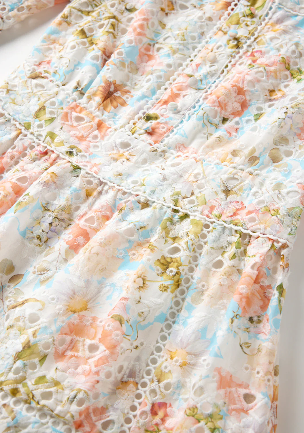 Daphne Embroidered Long Sleeve Dress - Image 6