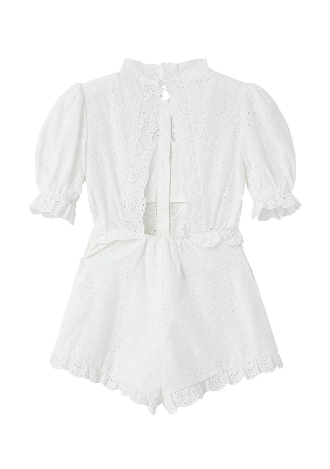 Eloise Embroidered Romper - Image 4