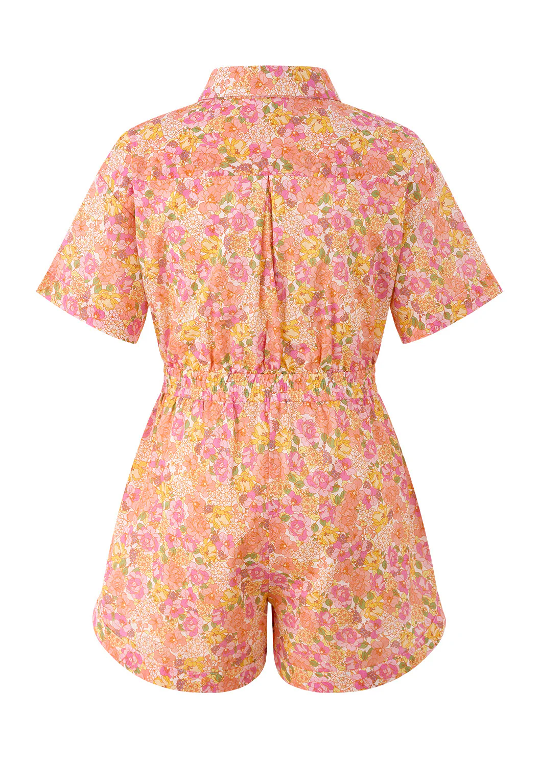 Flowerette Cotton Romper - Image 4