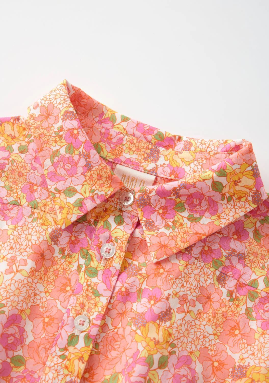 Flowerette Cotton Romper - Image 5