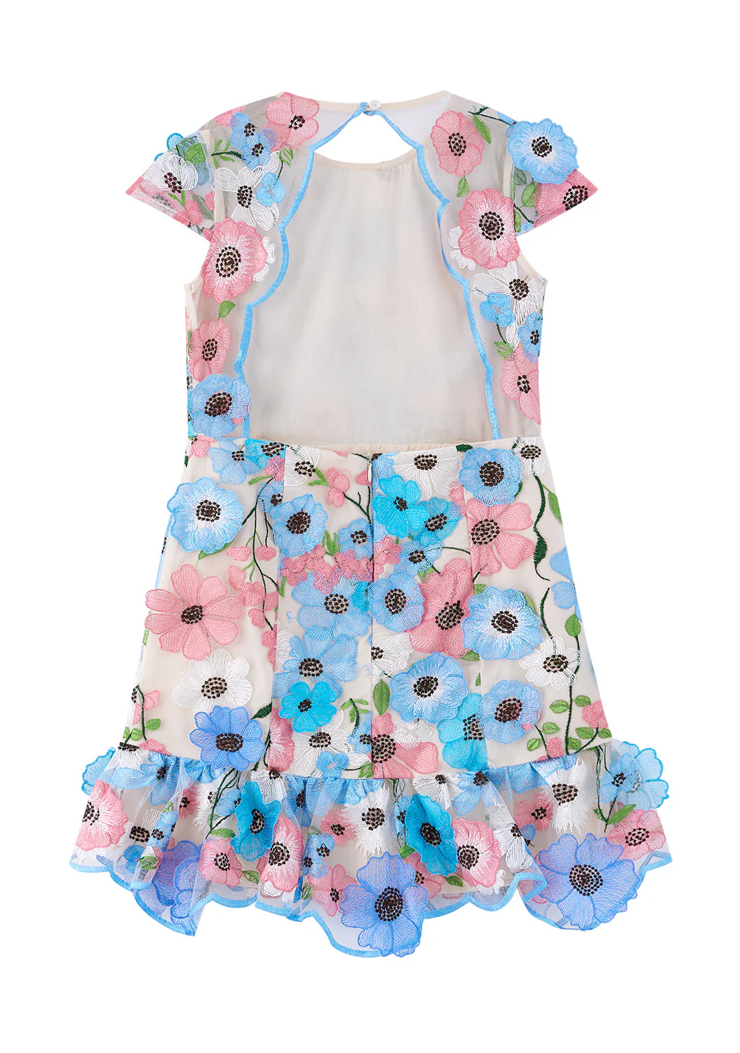 Giselle Embroidered Dress - Image 12