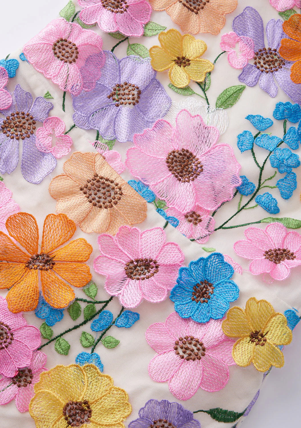 Giselle Embroidered Dress - Image 7