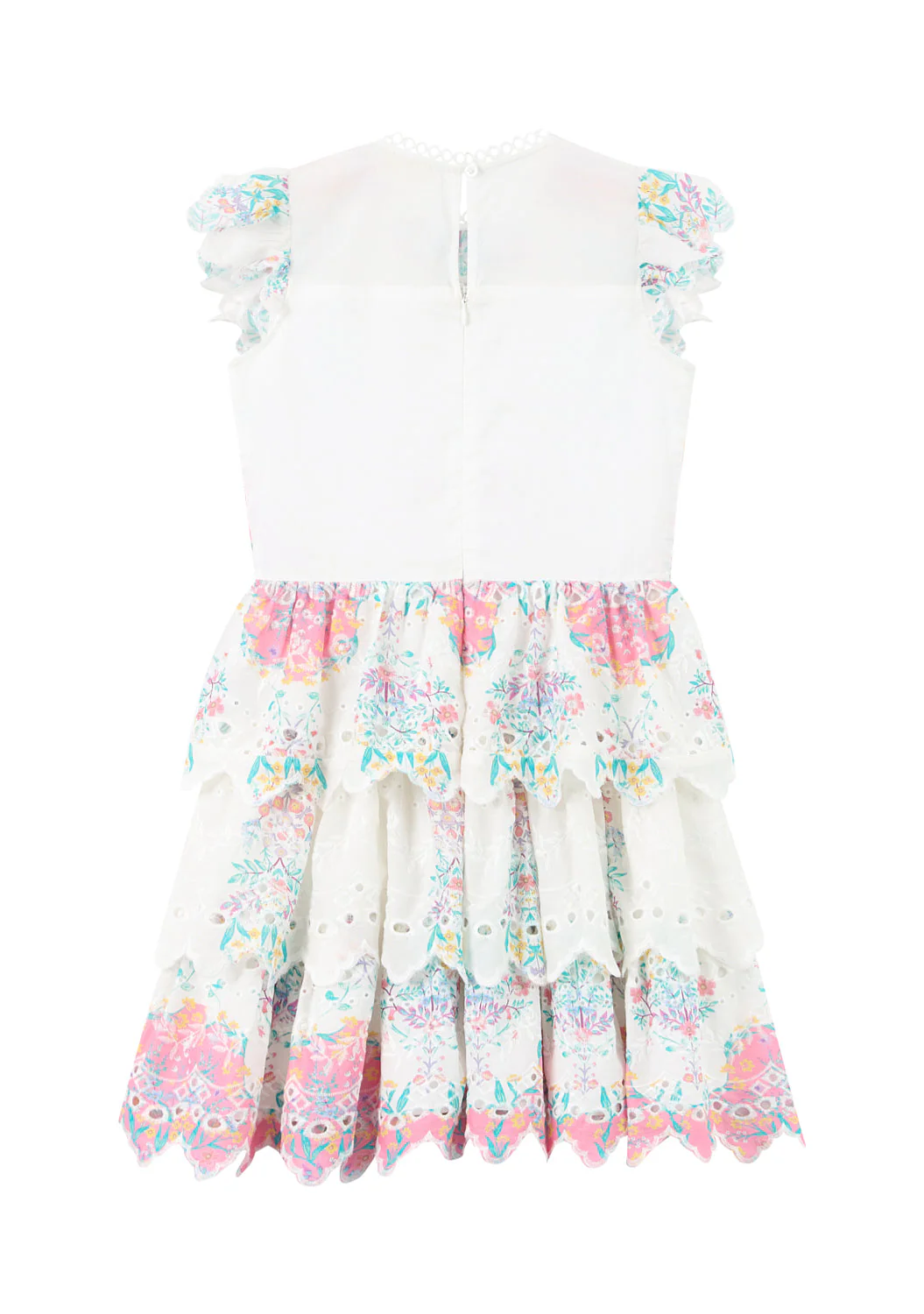 Gracie Embroidered Mini Dress - Image 3