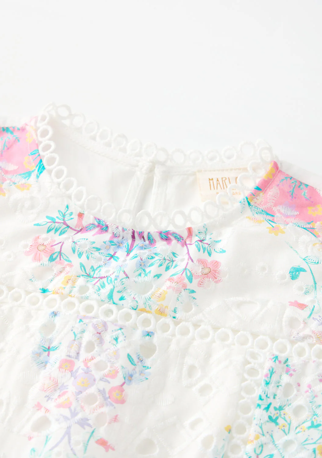 Gracie Embroidered Mini Dress - Image 4
