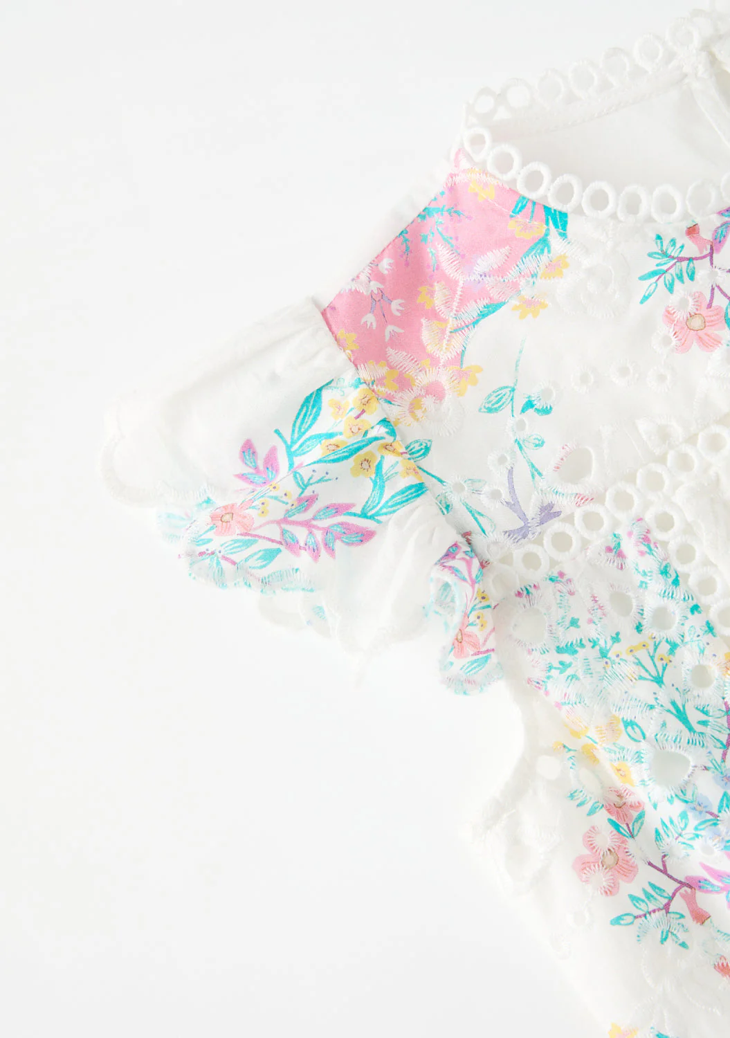 Gracie Embroidered Mini Dress - Image 5