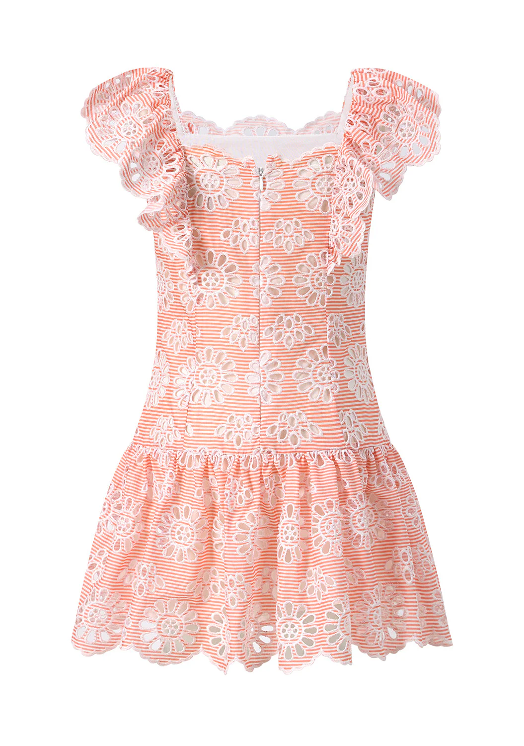 Harley Embroidered Mini Dress - Image 3