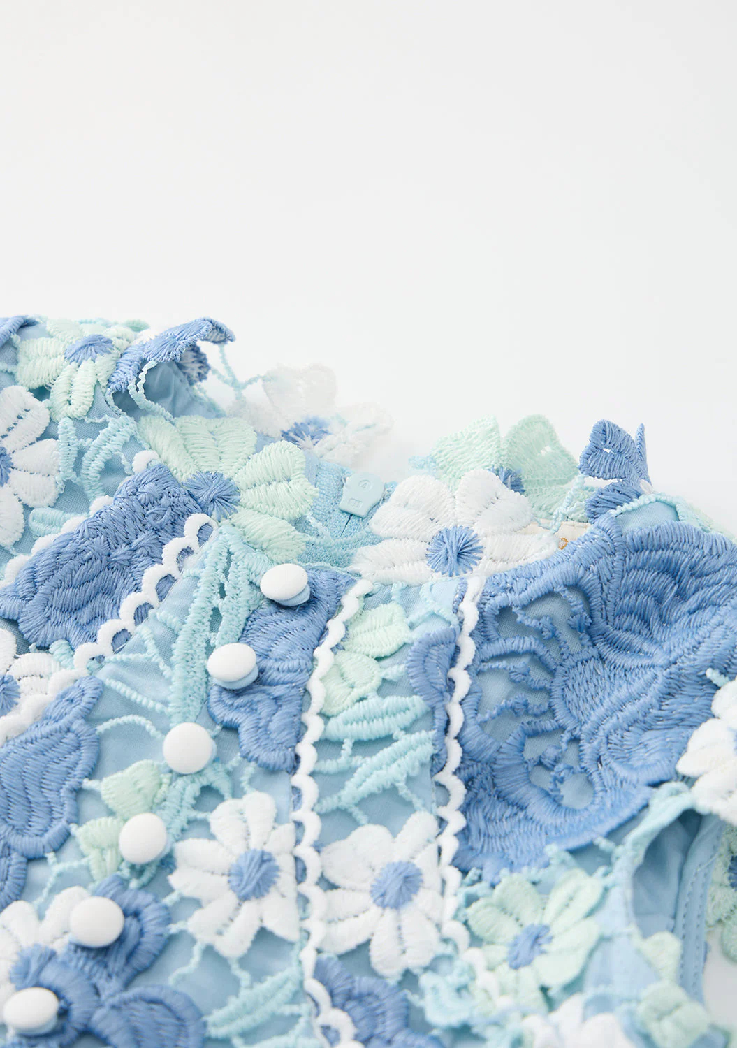 Jade Embroidered Mini Dress (Baby) - Image 3