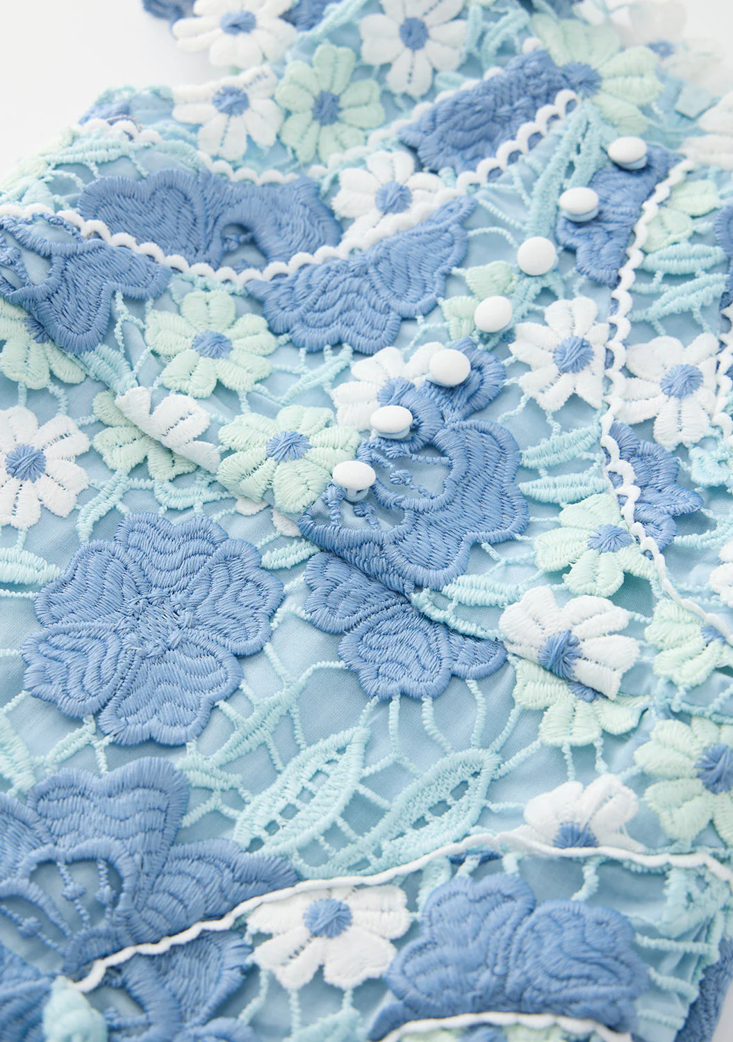 Jade Embroidered Mini Dress (Baby) - Image 6