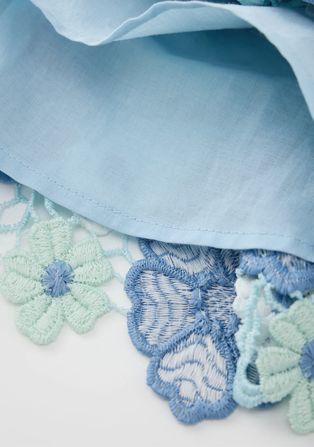 Jade Embroidered Mini Dress (Baby) - Image 8