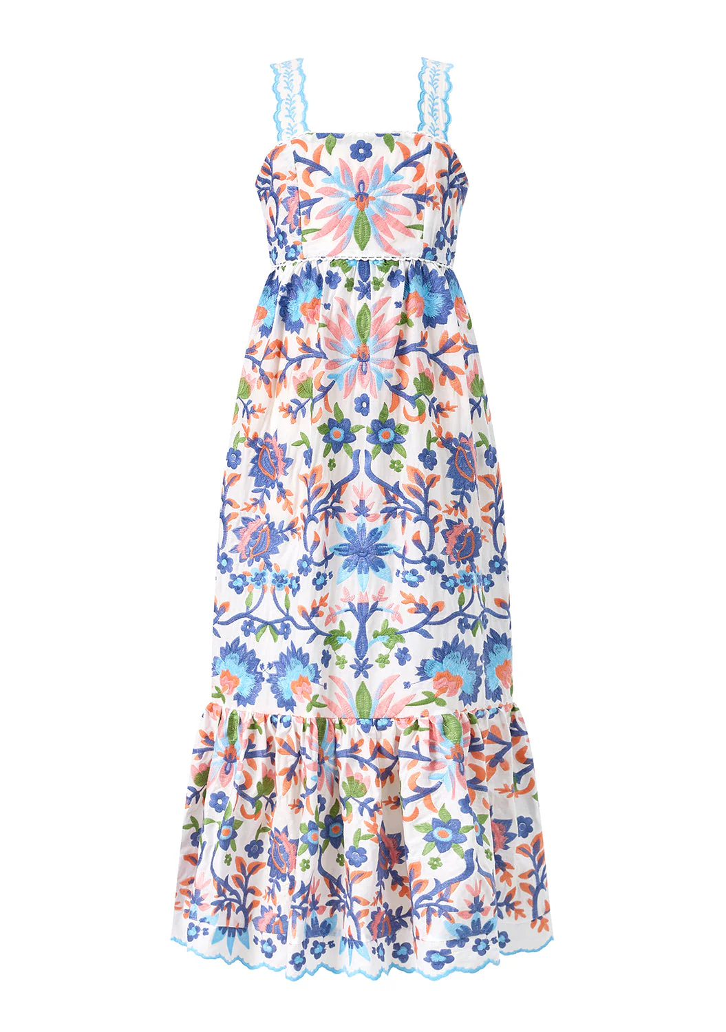 Joanna Embroidered Maxi Dress - Image 3