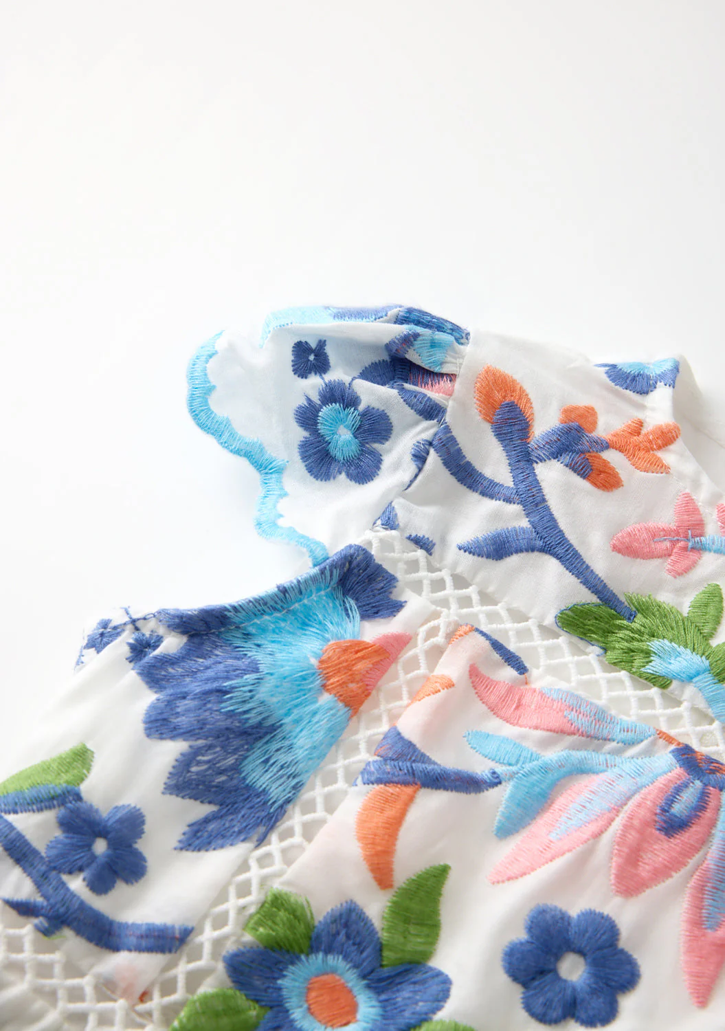 Joanna Embroidered Mini Dress (Baby) - Image 4