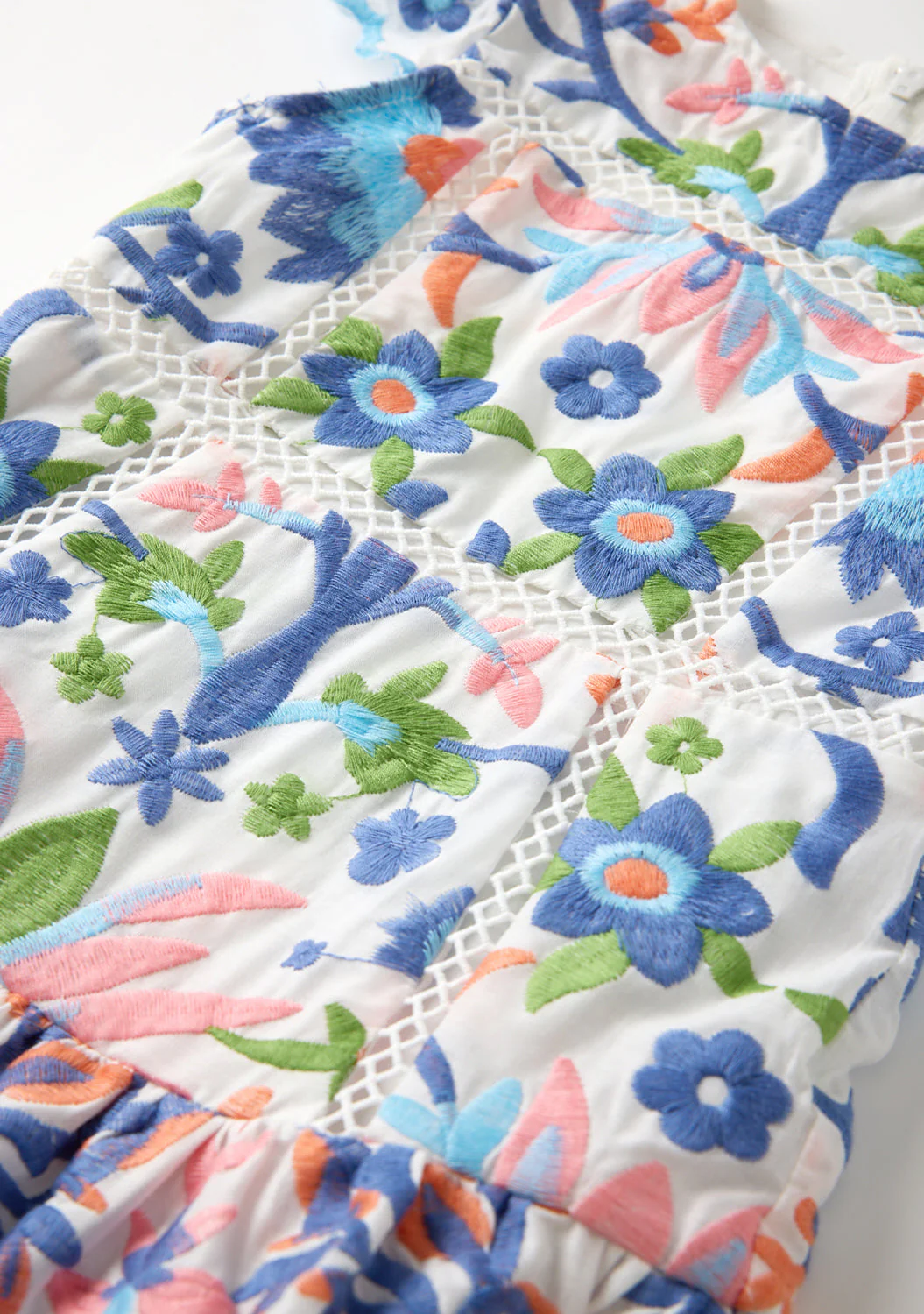 Joanna Embroidered Mini Dress (Baby) - Image 5