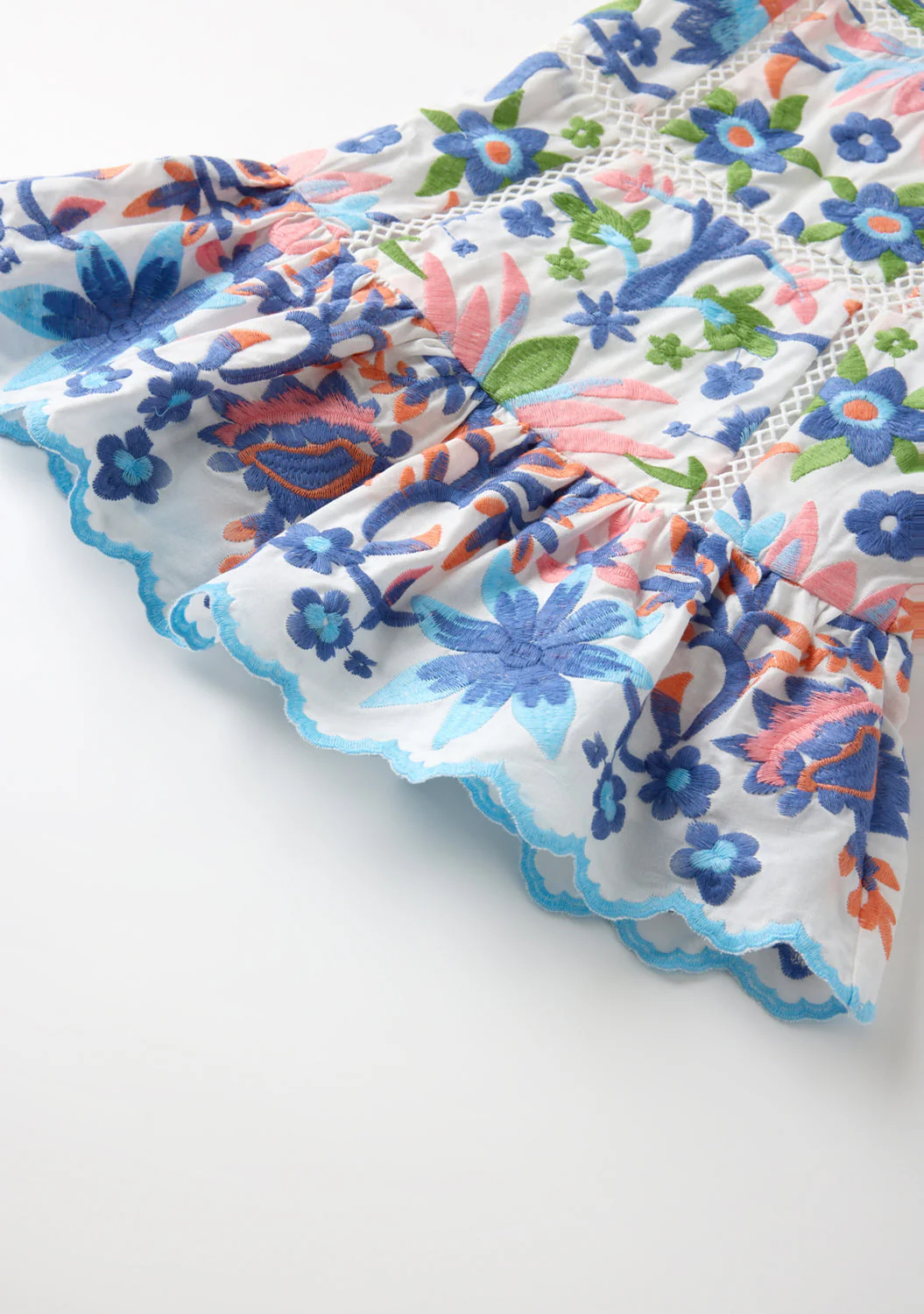 Joanna Embroidered Mini Dress (Baby) - Image 6
