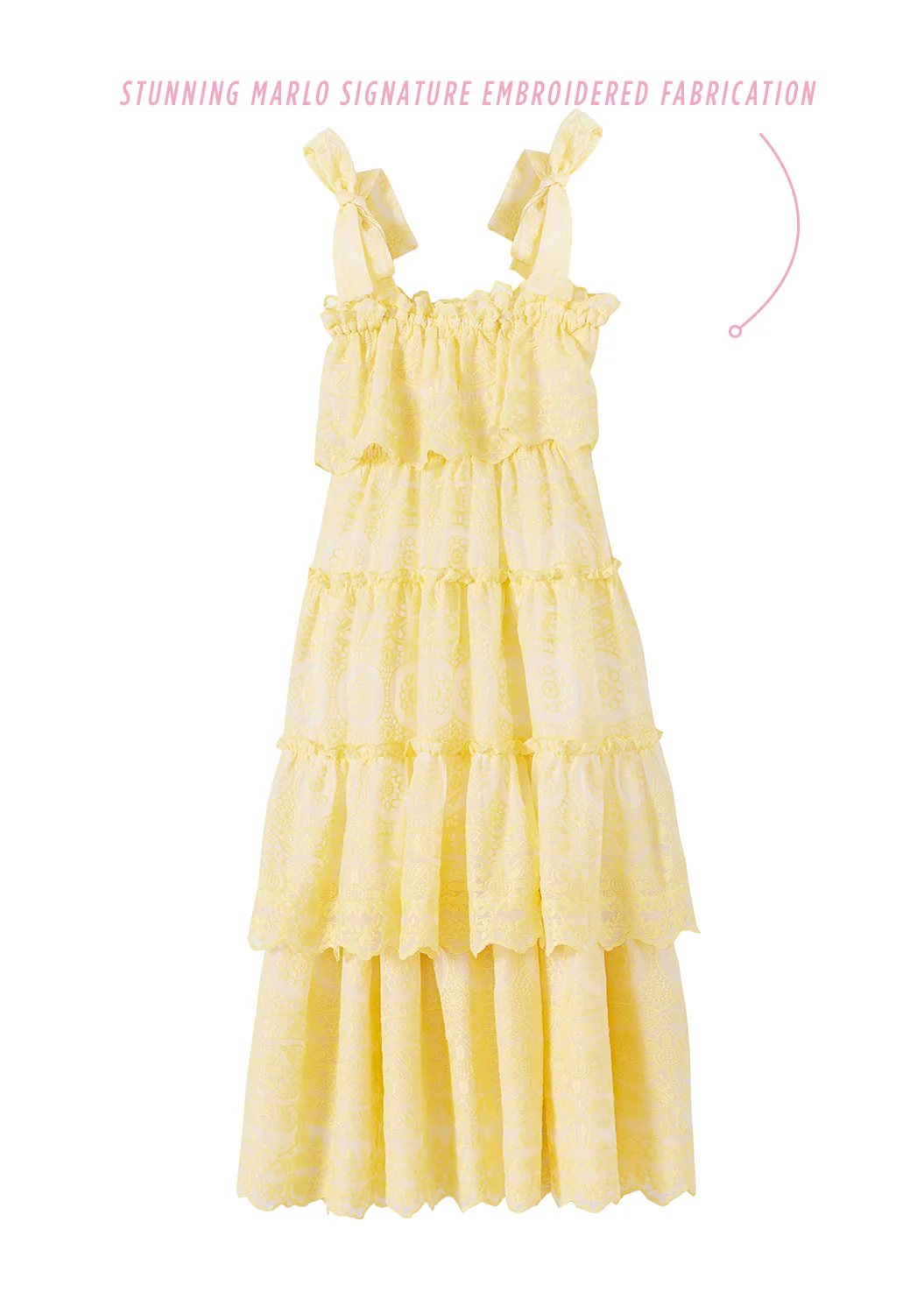 Juniper Embroidered Maxi Dress - Image 9