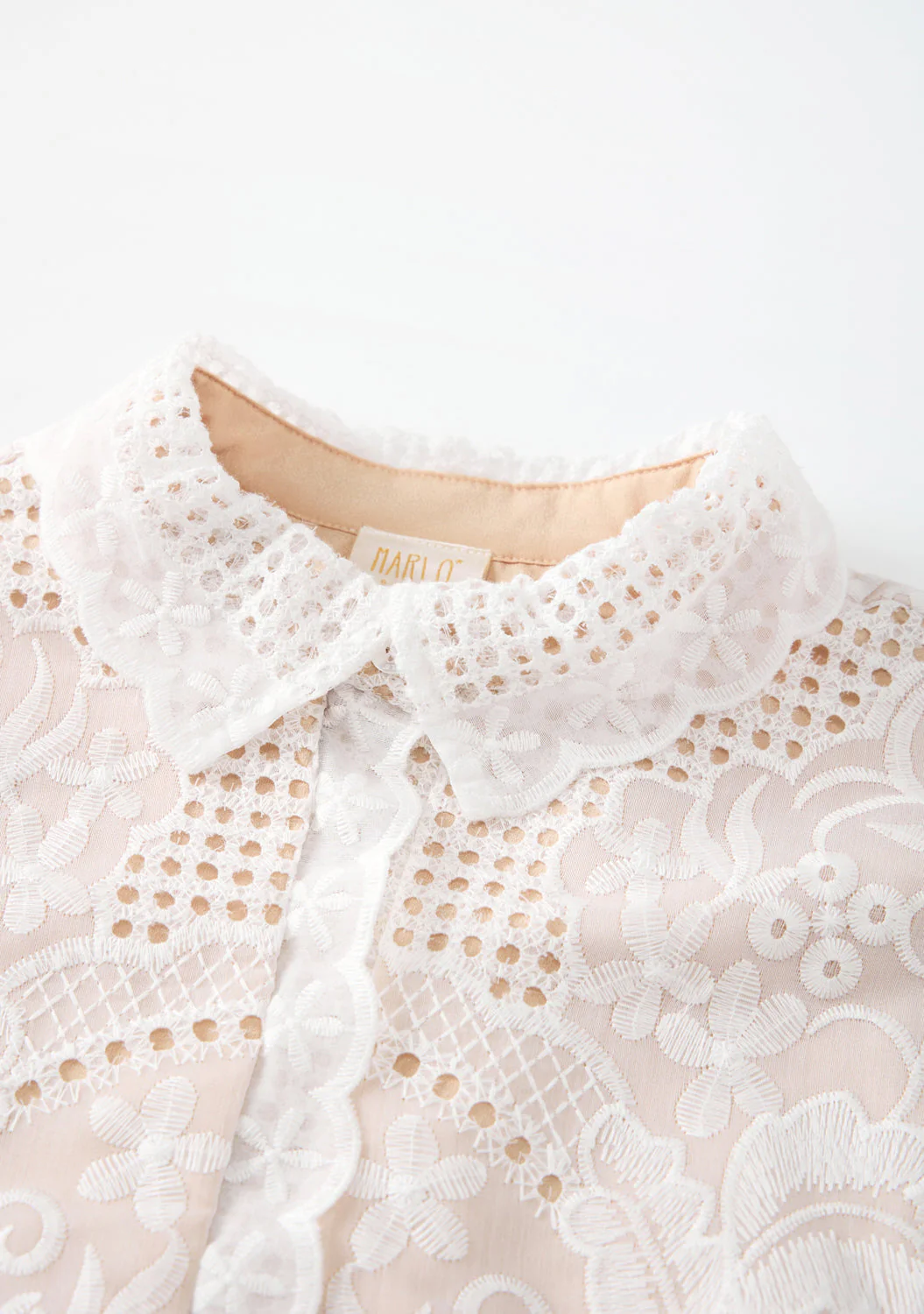 Leyla Lace Mini Dress - Image 4