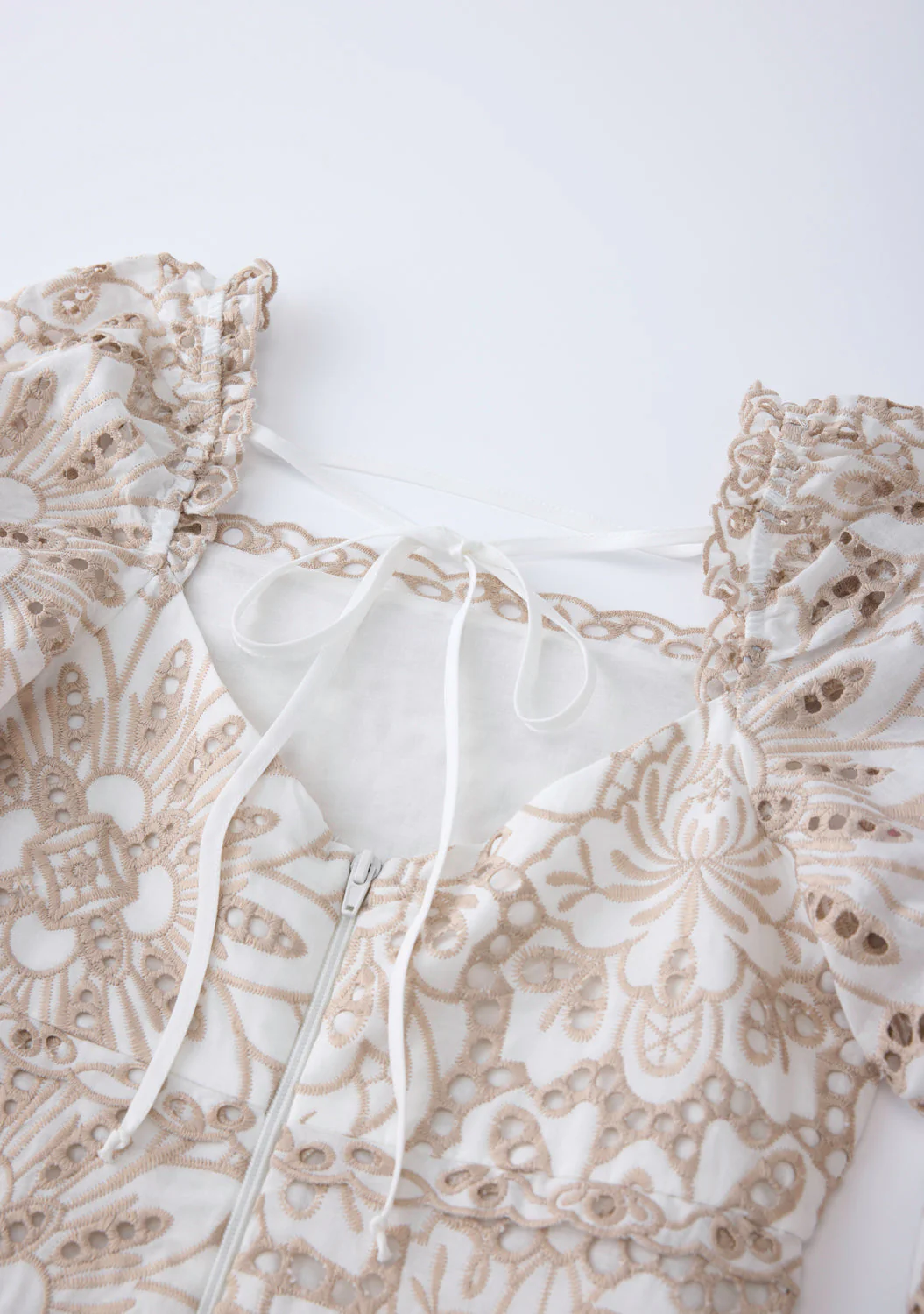 Lily Embroidered Dress - Image 7