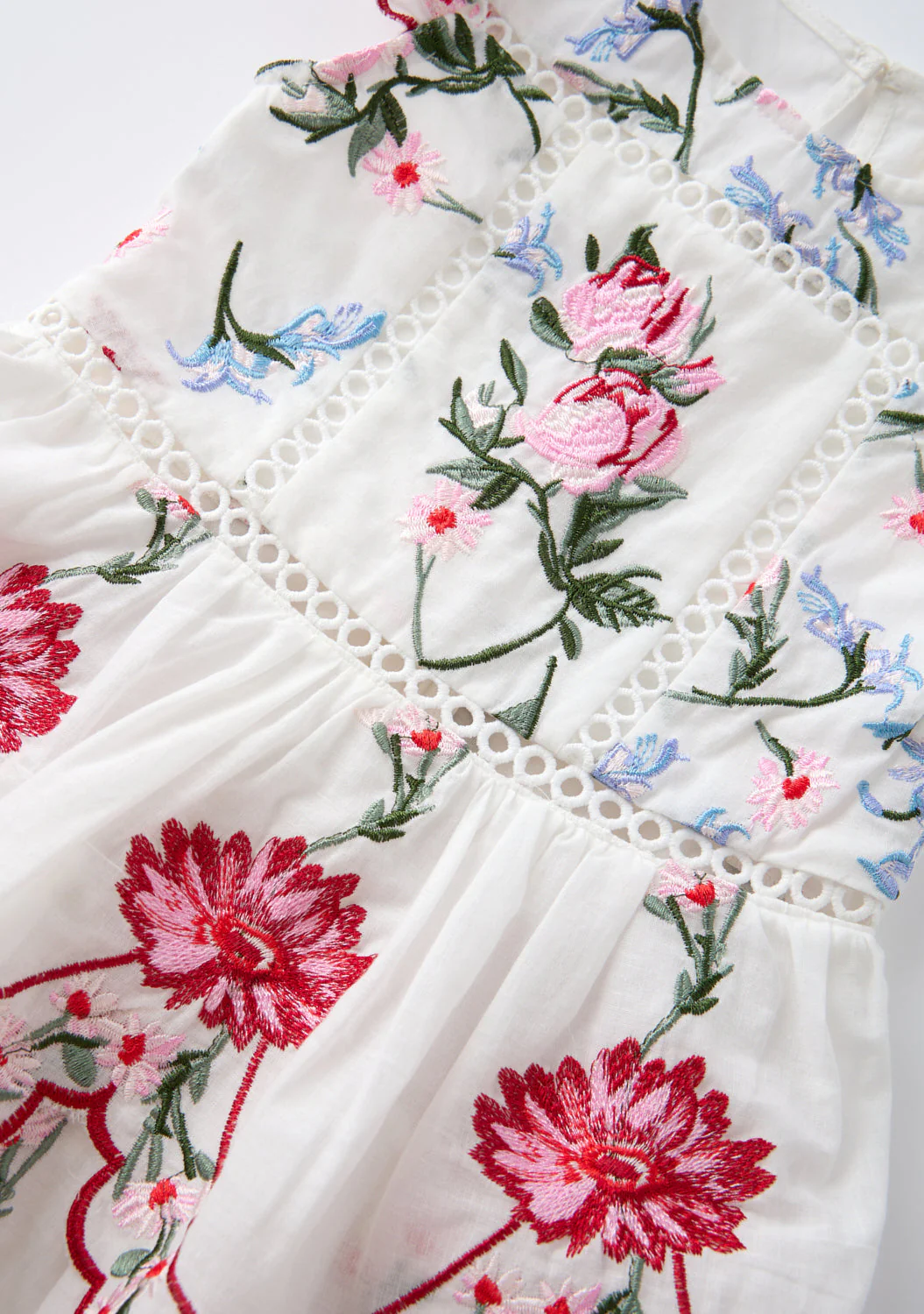 Maisie Embroidered Frill Dress (Baby) - Image 7