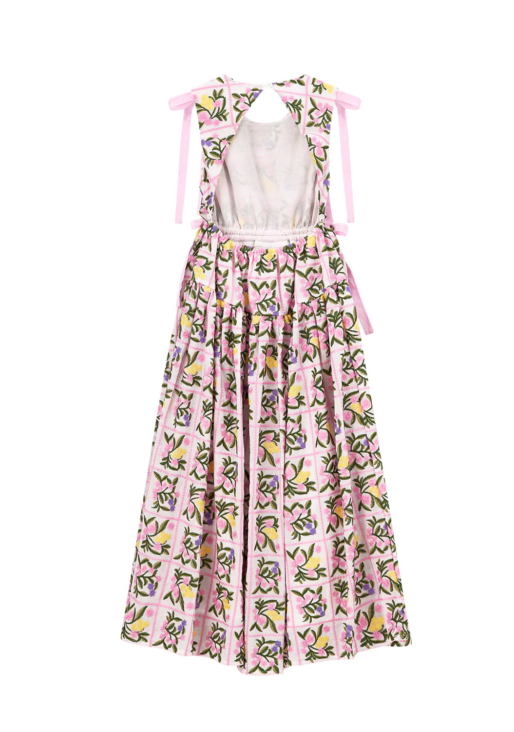 Millie Embroidered Maxi Dress - Image 4