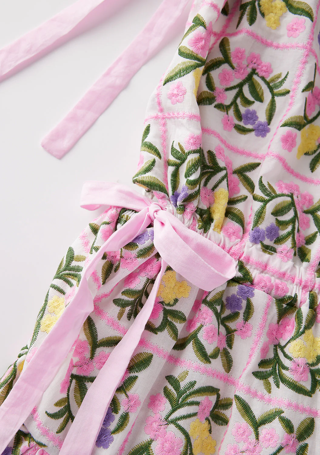 Millie Embroidered Maxi Dress - Image 7