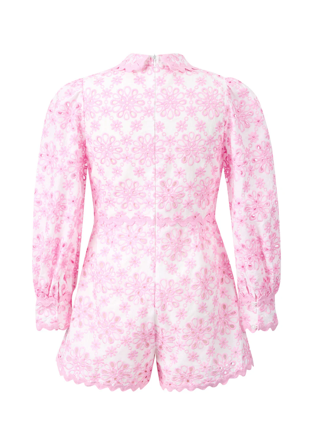 Nora Embroidered Romper - Image 3