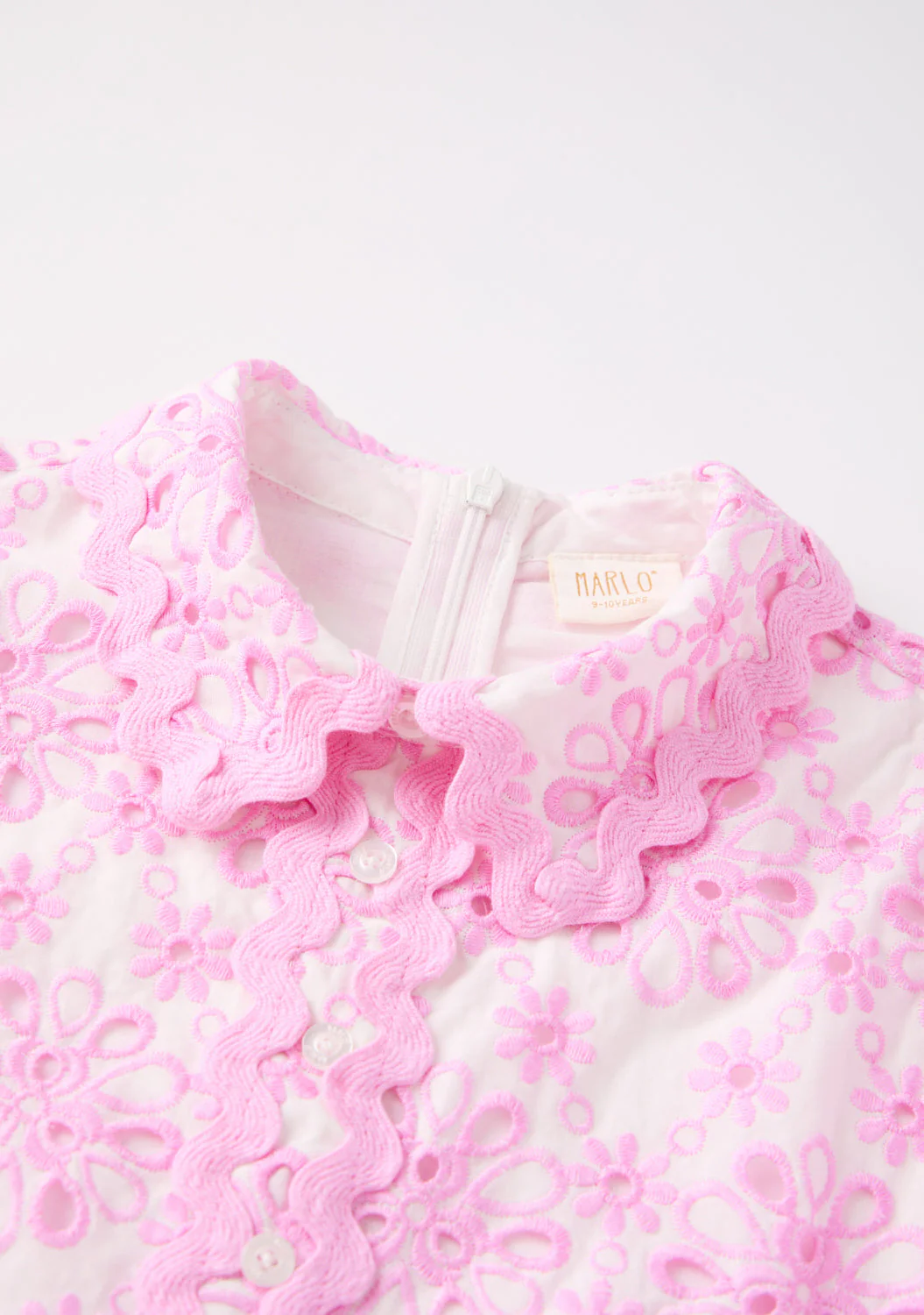 Nora Embroidered Romper - Image 5