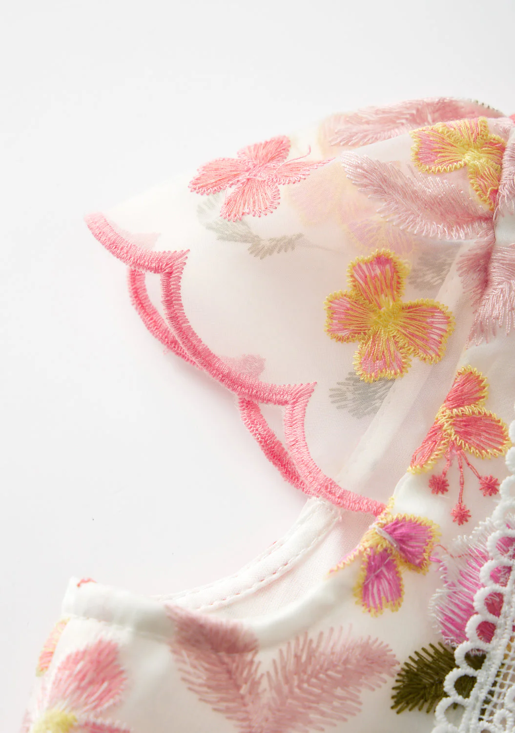 Primrose Embroidered Dress - Image 6