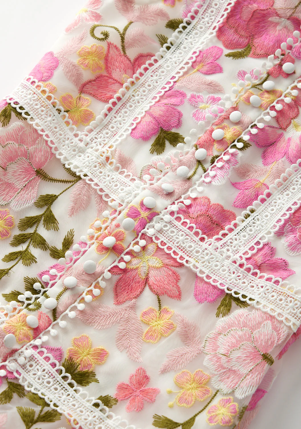 Primrose Embroidered Dress - Image 8