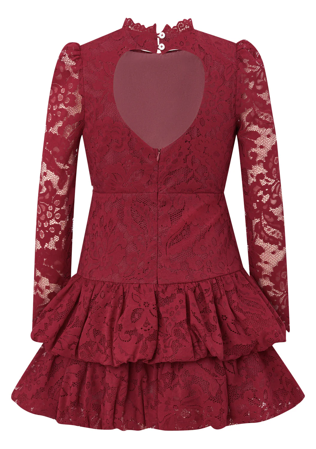 Rosella Lace Sleeve Mini Dress - Image 5