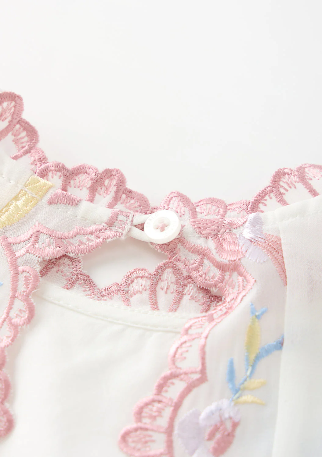 Scarlett Embroidered Mini Dress - Image 10