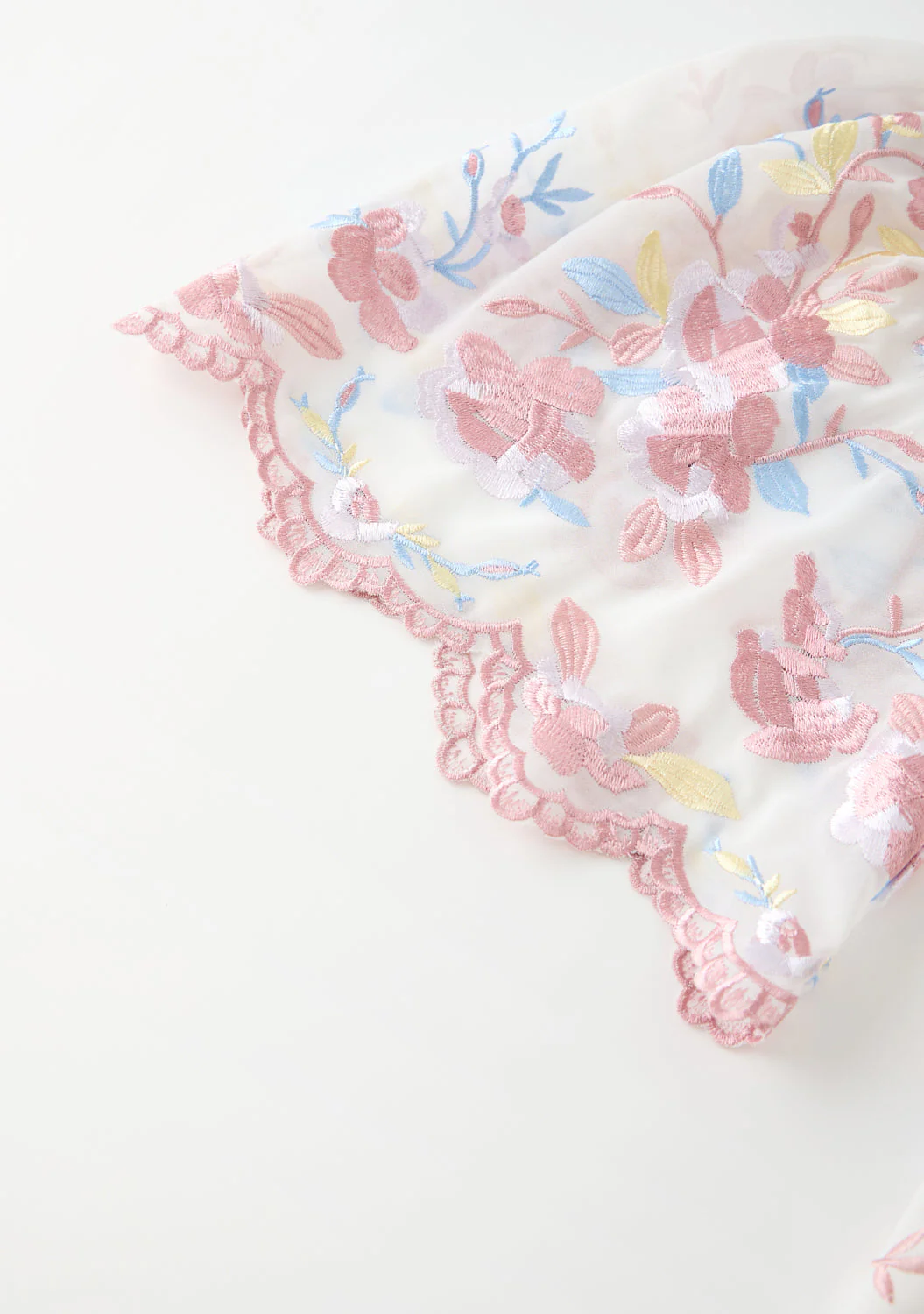 Scarlett Embroidered Mini Dress - Image 6