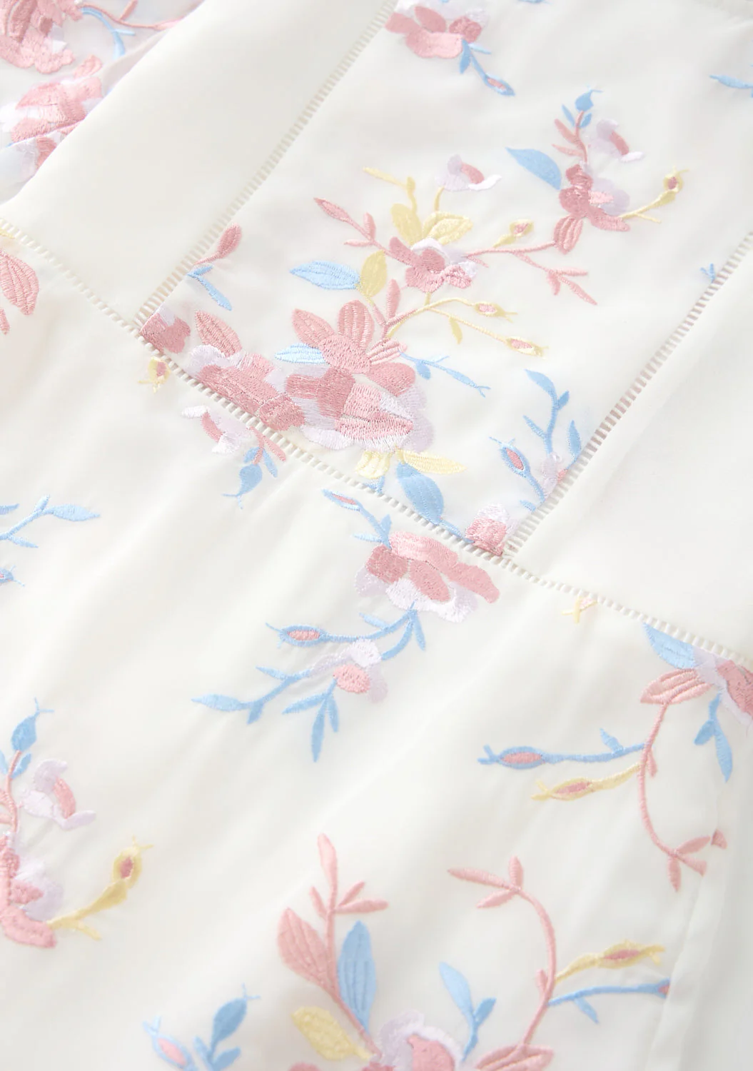 Scarlett Embroidered Mini Dress - Image 8