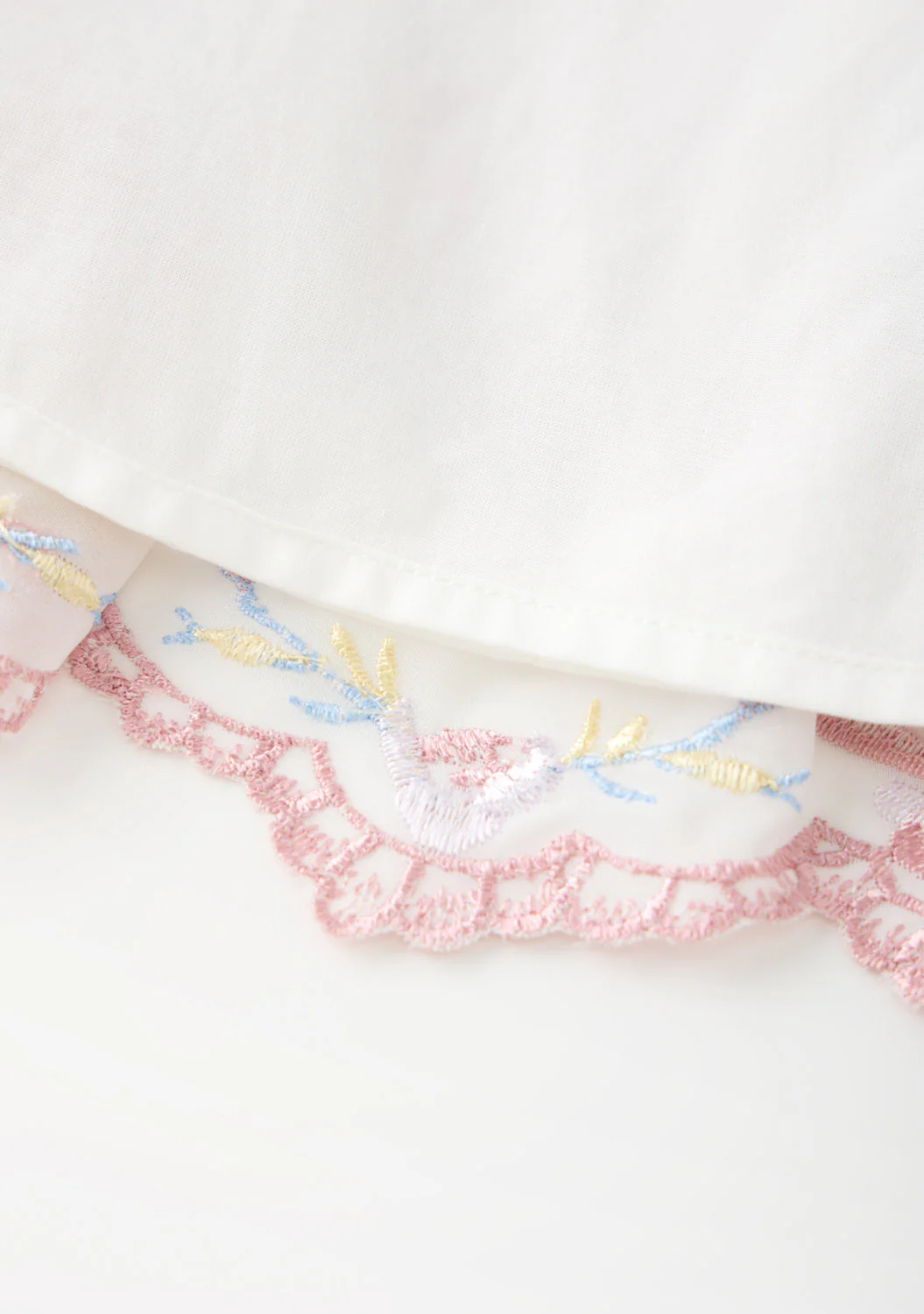 Scarlett Embroidered Mini Dress - Image 9